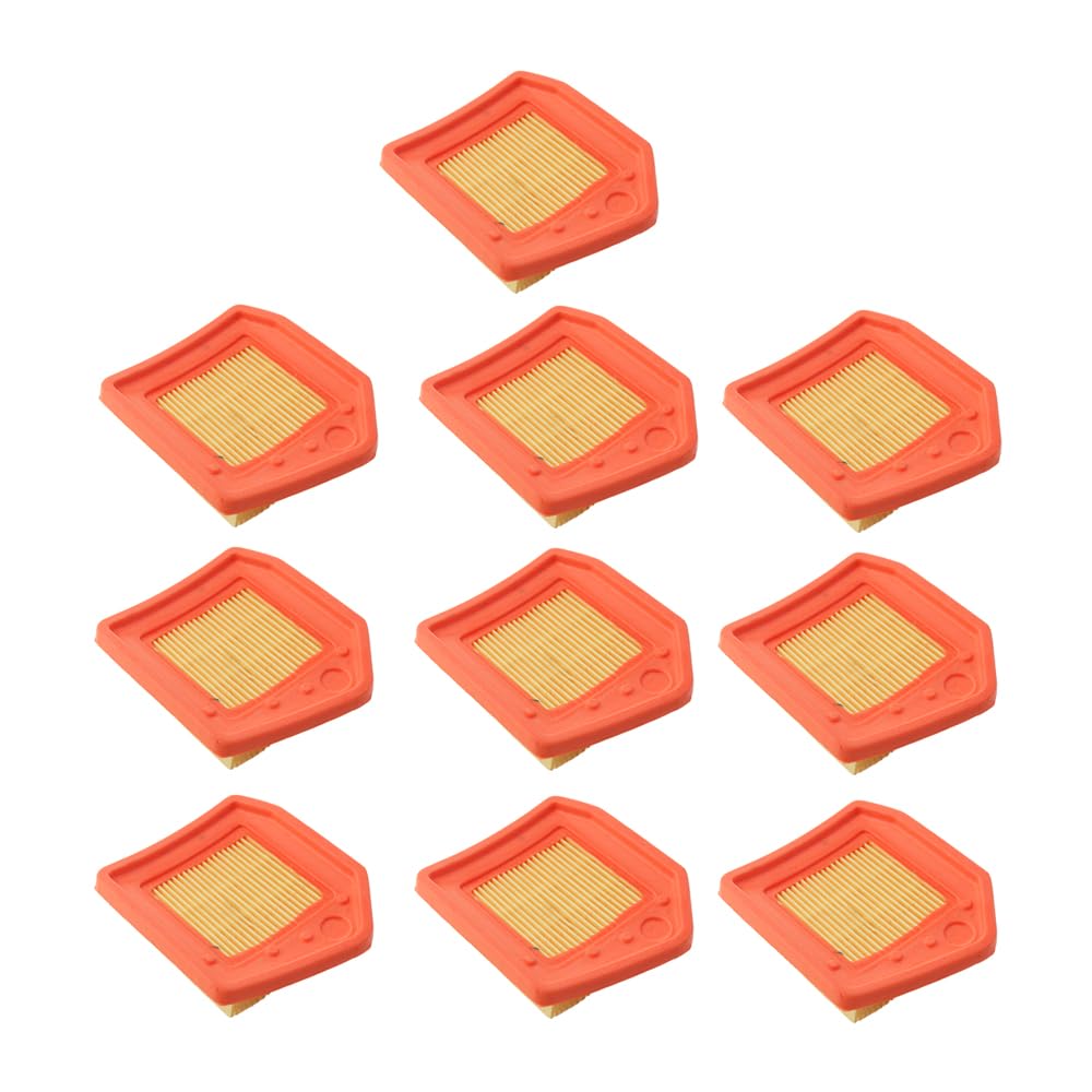10Pks Filtro de Aire 4147 140 4400 Compatible con cortacésped FS240 FS240R FS240CE FS360CE FS460CEM FR460TCEM Piezas de Repuesto