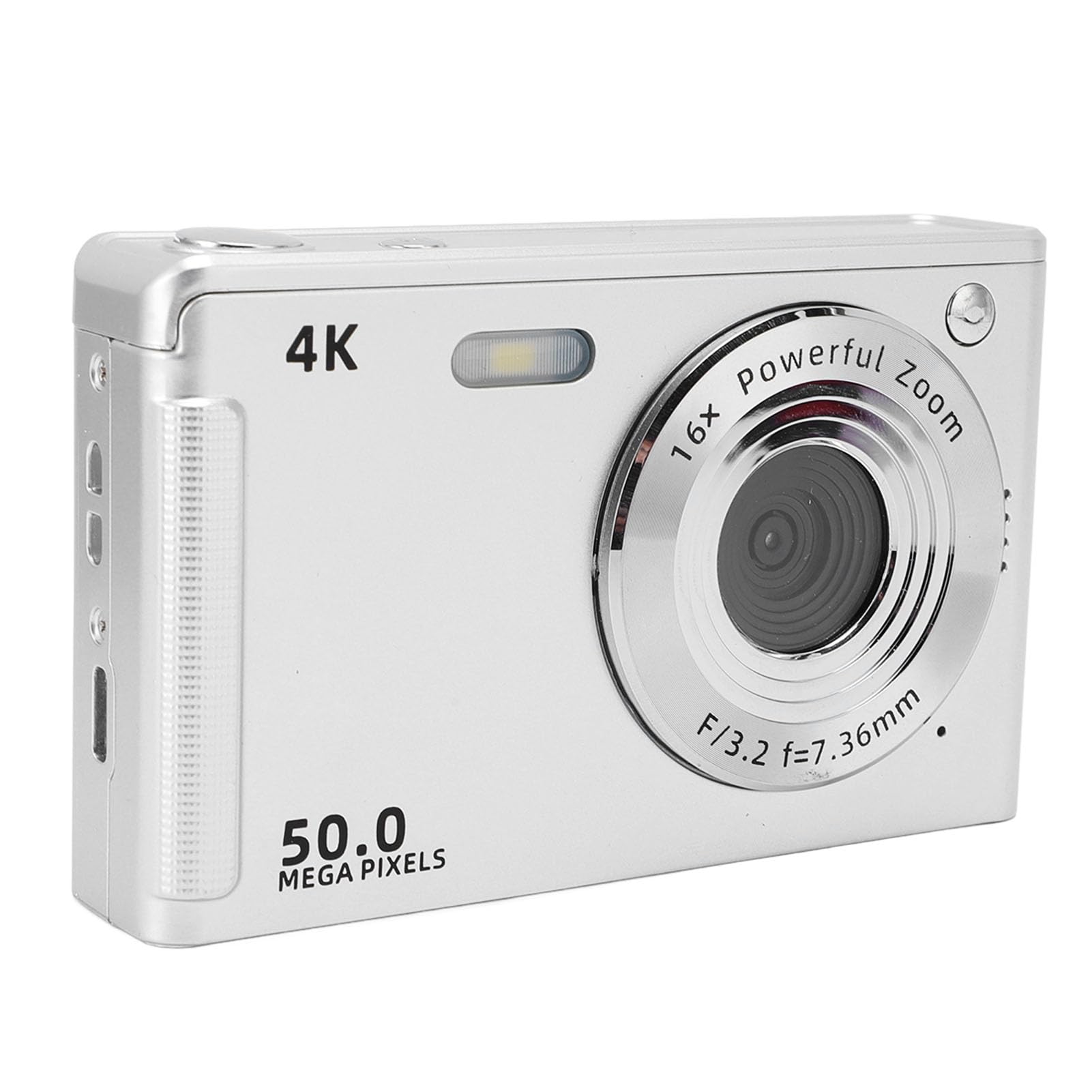 Amazon | デジタルカメラ、4K 50MPコンパクトデジタルカメラアンチ