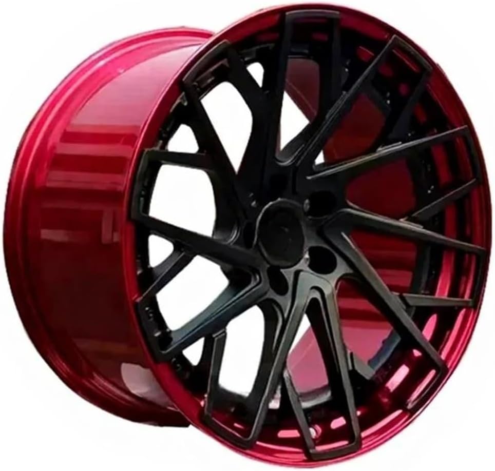 Truck Forged Rims Wheels 15 16 17 18 19 20 22 Inch Car Aluminum Alloy Wheel Rim For Car(Red,21in.)