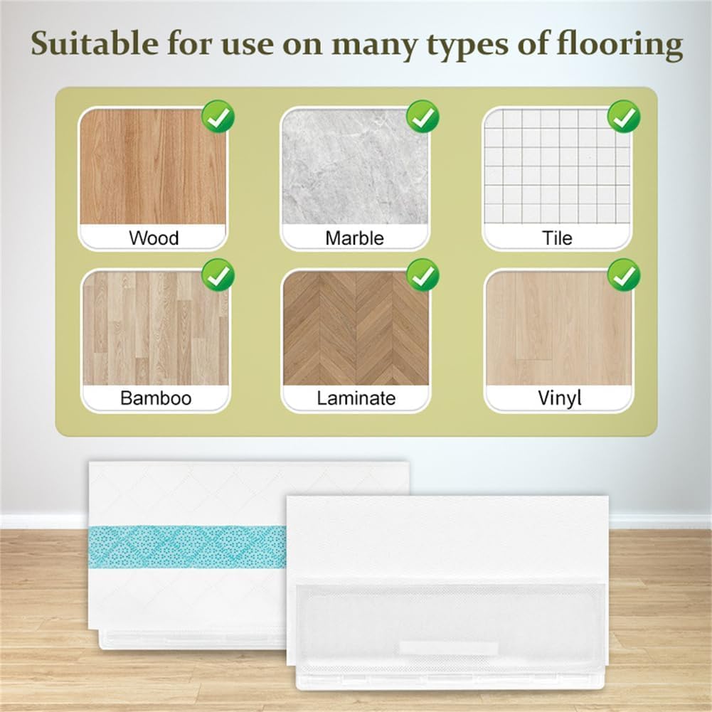 Disposable Vac Mop Pads Compatible with Shark VACMOP VM252 VM200 VM190 VM250 VM251 VM200C VM252C VC205 QM250 Vac Mop Pads Refills for All Hard Floors（40 Pack）
