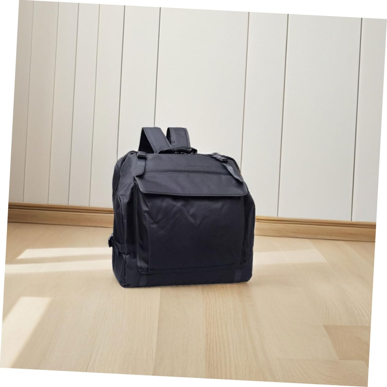 SUPVOX Borsa Per Fisarmonica Da Bassi Custodia in Tessuto Supporto Con Tasche Per Accessori Musicali Nera Leggera e Portatile Per Trasporto