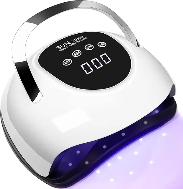Lampe UV LED 220W Professionnelle pour Ongles Gel avec Écran Tactile et Minuteries