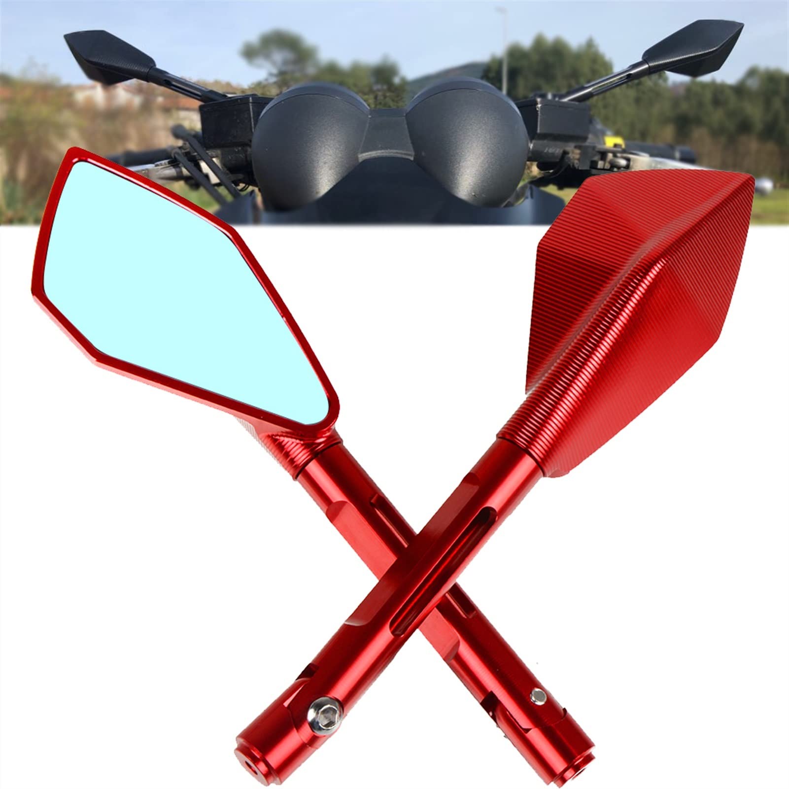 Amazon.com: NWSM Side Mirrors for Ducati Monster S4/S4R/900/1000