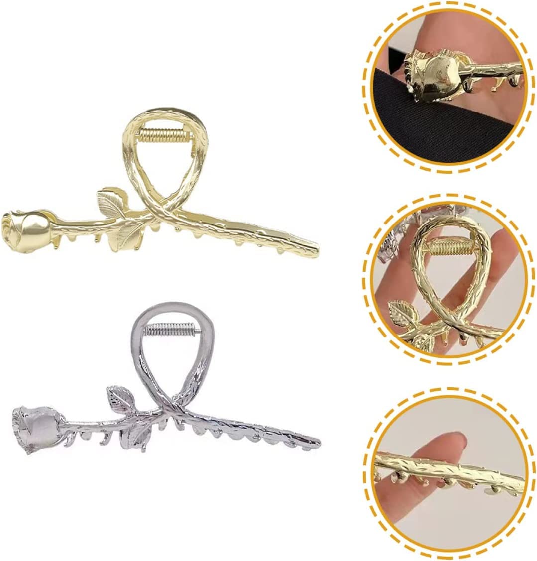 Clip for artigli for capelli con molletta for capelli in metallo 2 pezzi