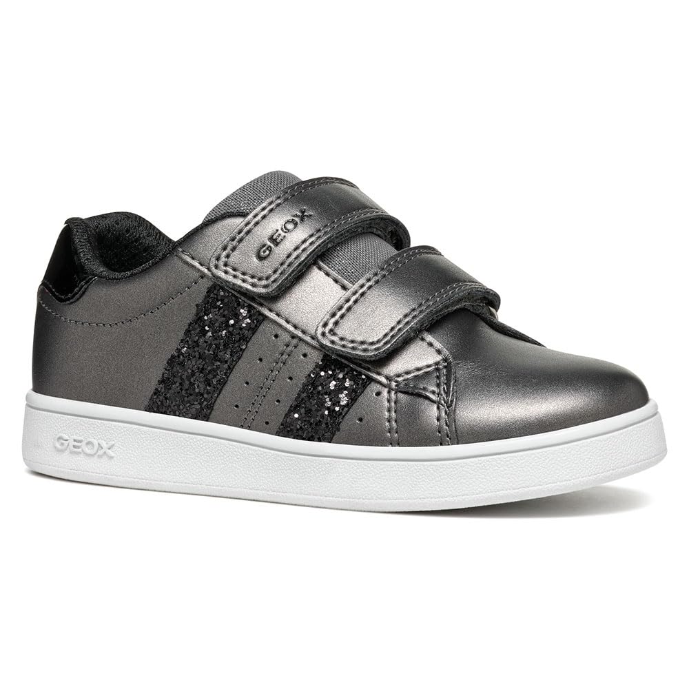 Geox J ECLYPER Girl A, Sneaker, Grey