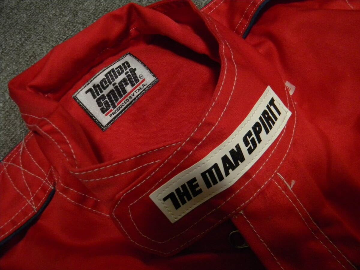 Amazon.co.jp: THE MAN SPIRIT レーシングスーツ つなぎ Mサイズ : 車