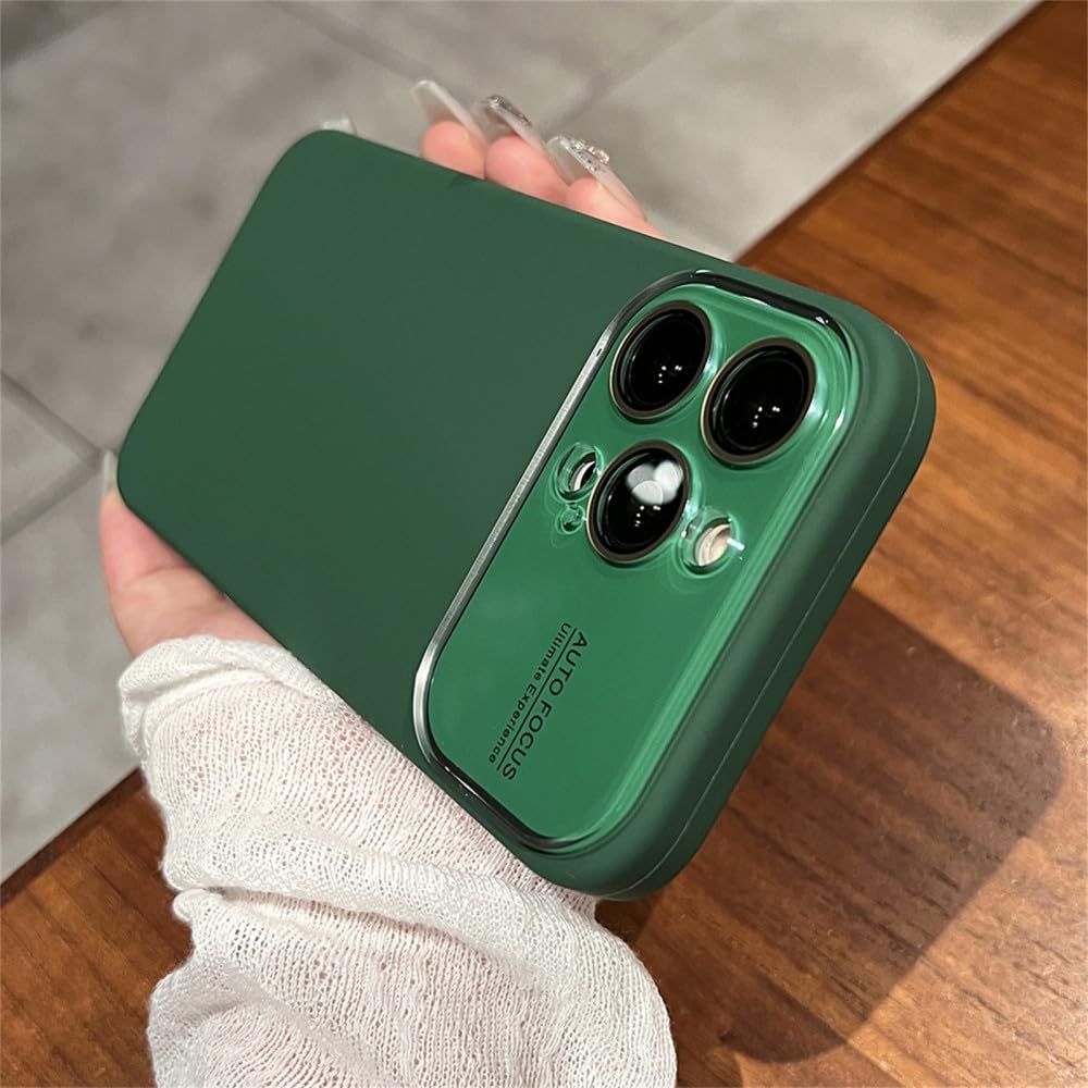 Étui de protection iPhone 13 Pro antichoc vert pour éviter les rayures caméra