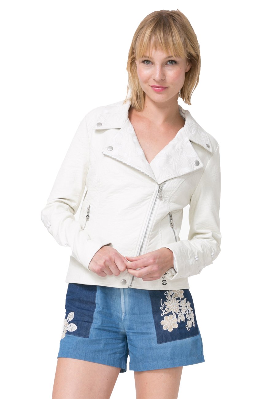 Desigual Cappotto Pisa da donna in tessuto PU