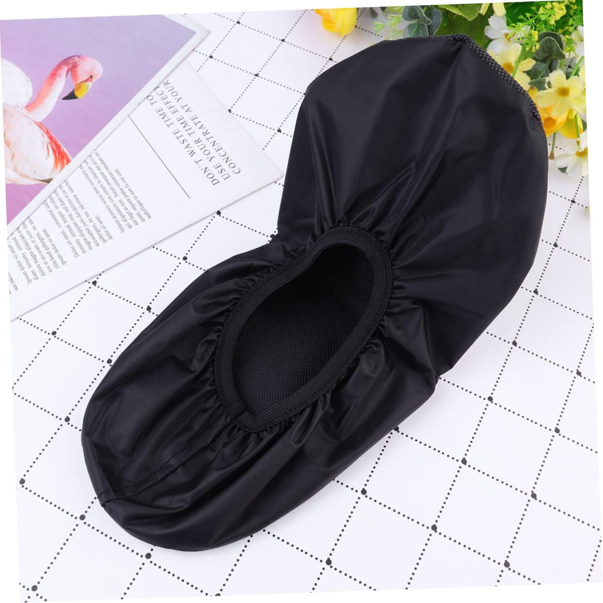 BESPORTBLE Non-Slip Shoe Covers Waterproof Shoe Covers Bowling Shoe Protector Black