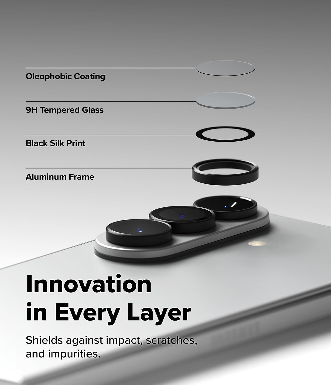 Ringke Funda y Protector Cámara para Galaxy Z Fold 8 Ultra