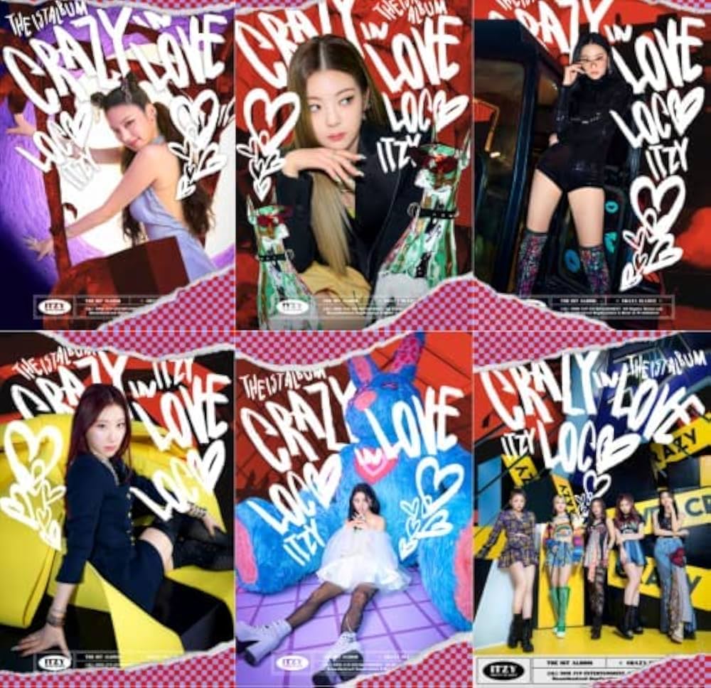 ITZY CRAZY IN LOVE 1st Album Special Edition Contents+