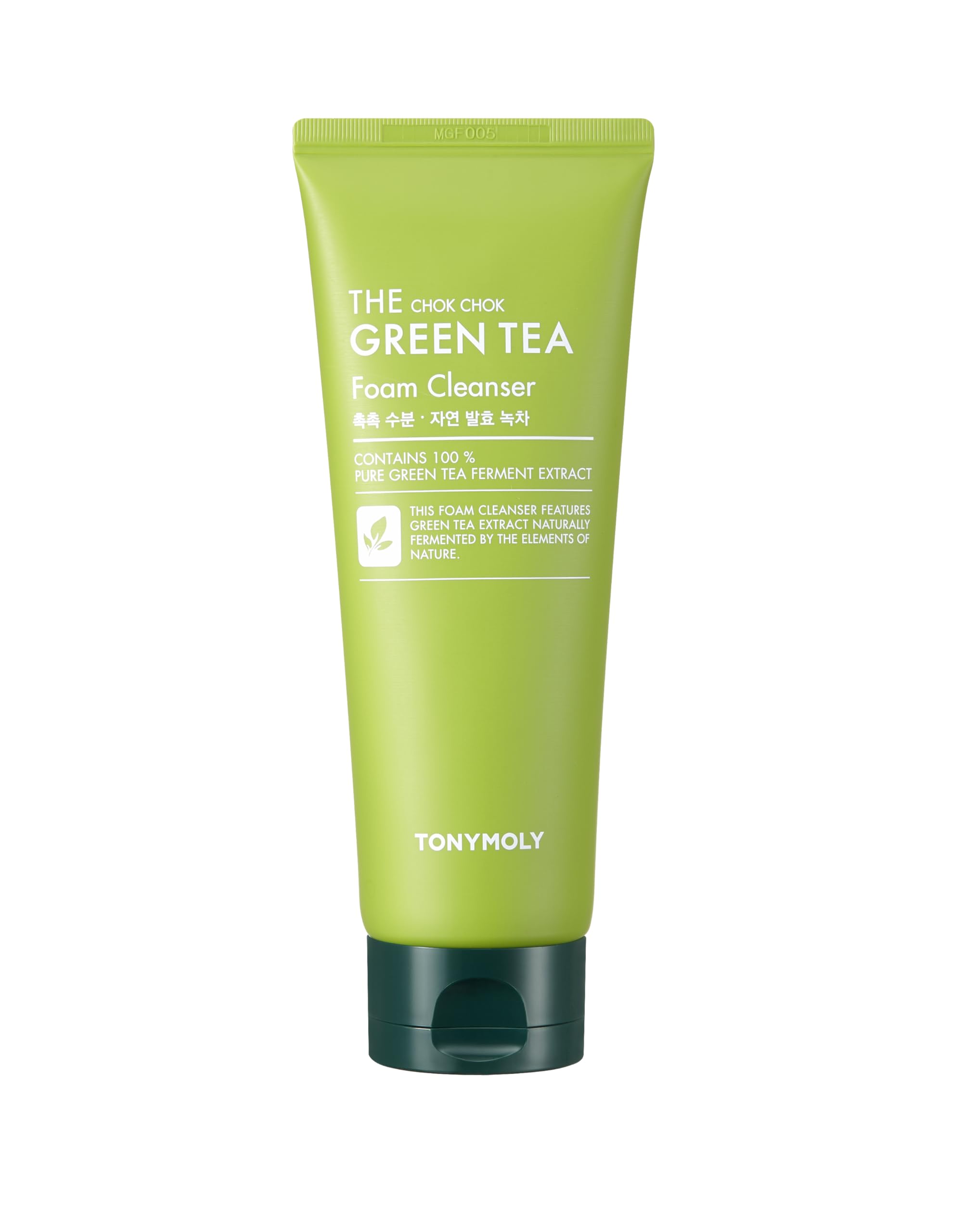 TONYMOLY The Chok Chok Green Tea Foam Cleanser, 1 ct.