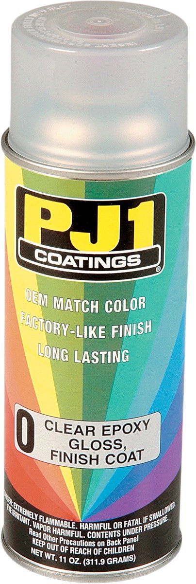 - PJ1 Clear Epoxy Revitalizing Gloss Coat | For Faded & Aged Vehicle Frames | 11 oz. | For Any Vehicle Frames
