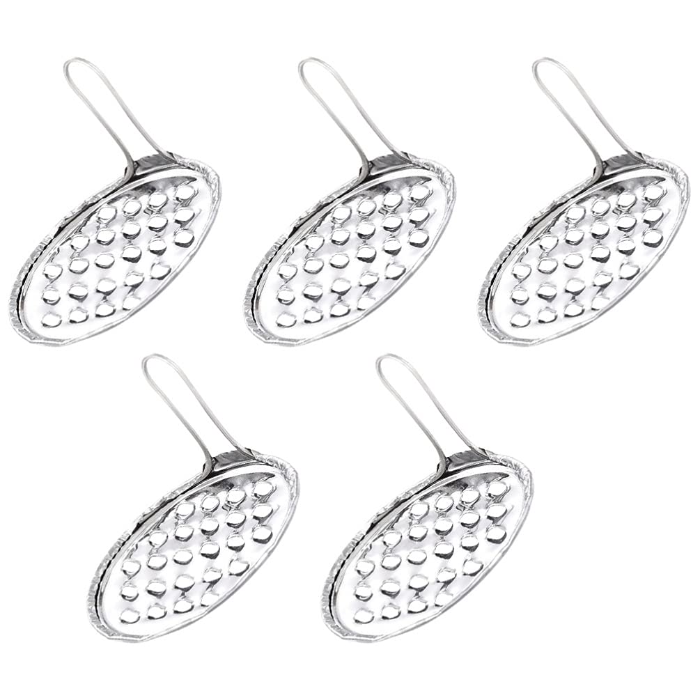 Cabilock Jelly Slicer DIY Jelly Cutter Tool 5 Pcs Stainless Steel Scrapers Household Cheese Fruit Scrapers