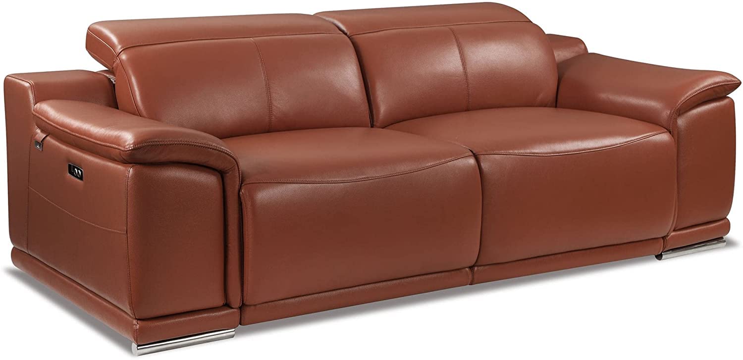 Blackjack Furniture Lorenzo Top Grain Italian Leather Power Reclining Sofa