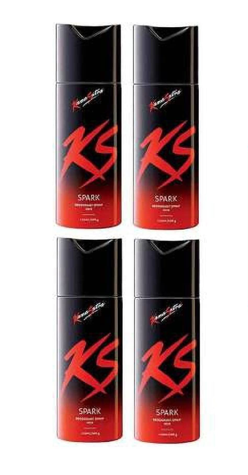 Sponsored Ad - Kamasutra KS Men Deo Combo Deodorant Unisex 600 ml, 4 Pcs