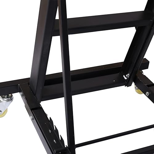 Miniatura 7 de Gxcevsou Enredadera superior plegable del lado superior del motor automotriz de la enredadera con el echador y ajuste de altura, enredadera mecánica