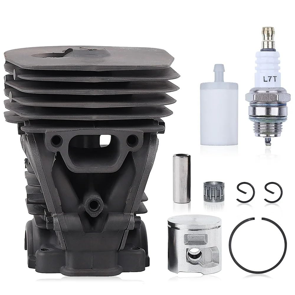 Yhfias One Color 47Mm Cylinder Piston Kit Fit For H 455 455 R 455E 460 460 R Cs2255 Chainsaw 537320402 537320501