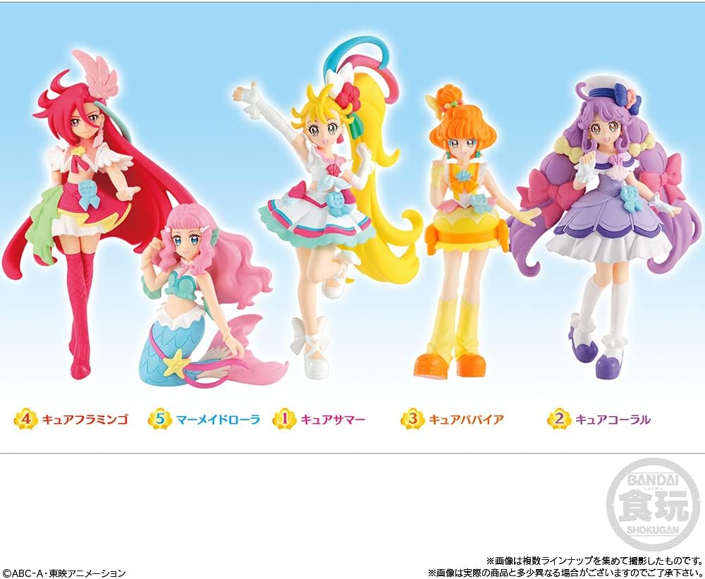Amazon トロピカル ジュ プリキュア キューティーフィギュア 10個入 食玩 ガム トロピカル ジュ プリキュア 通販