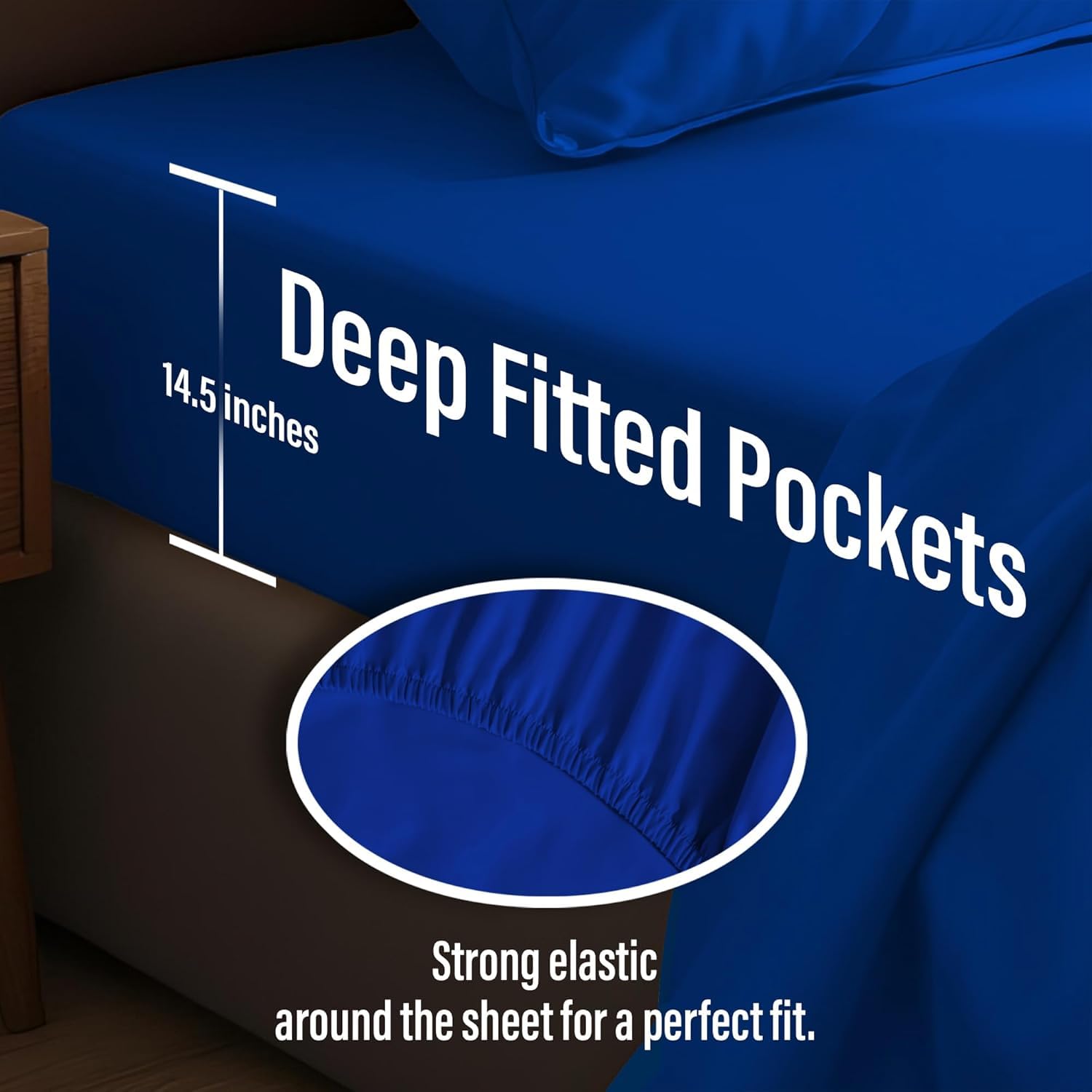 サテンベッドシーツセット 4ピース クイーンサイズ シルキー 寝具セット Amazon｜MR&HM サテンベッドシーツ、クイーンサイズシーツセット