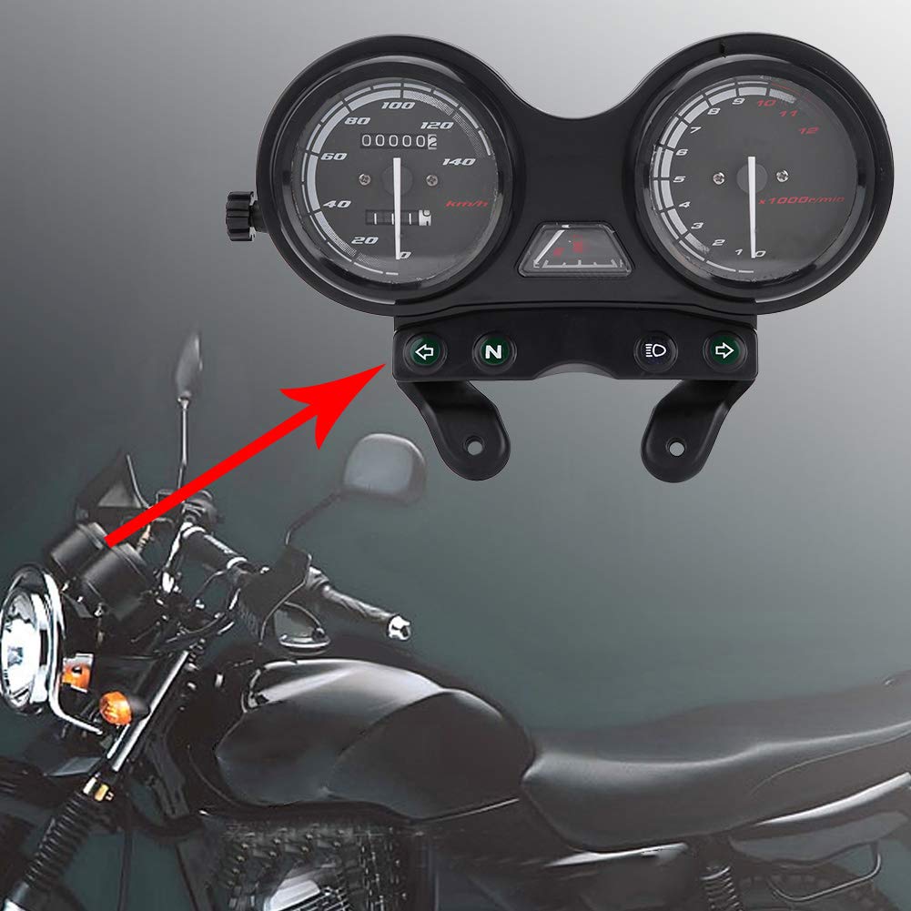 TACHIMETRO DIGITALE LCD tachimetro contachilometri moto calibro EUR 47