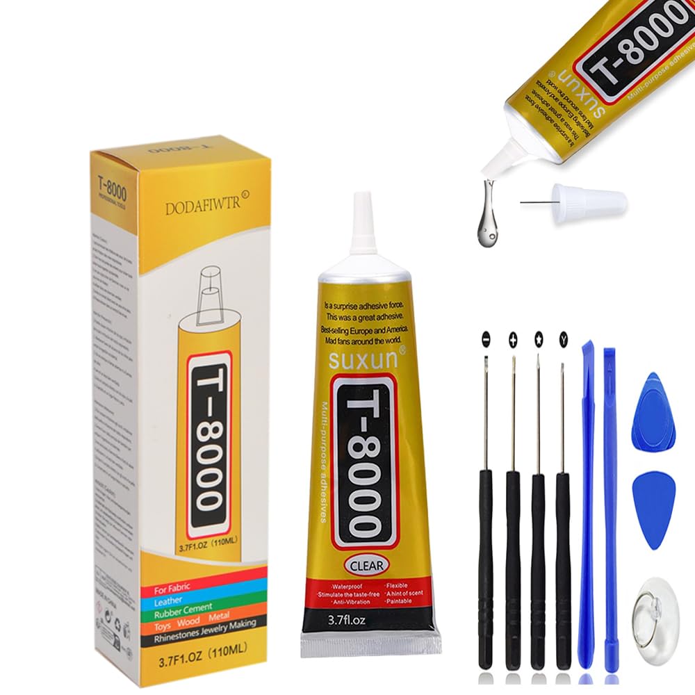 Colla E6000 Plus Trasparente - Multiuso Impermeabile Per Hobby E Artigianato