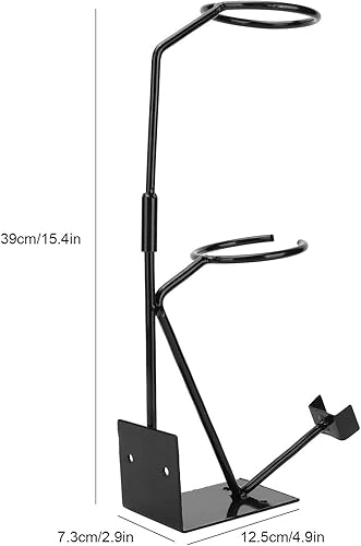 Miniatura 2 de Soporte para pistola de pintura y colador de pintura, soporte de pintura con doble función sostiene filtro de pintura y pistola pulverizadora,