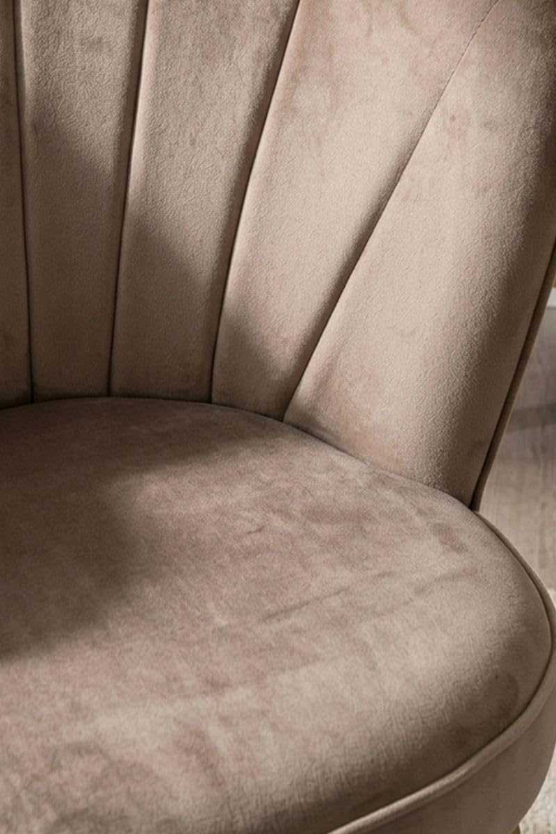 Regalos Miguel - Sillas Comedor - Silla Liaka Terciopelo - Taupe