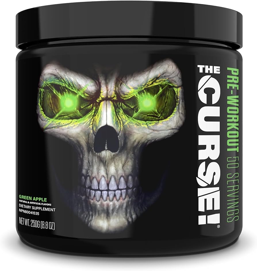 Proteínas, The Curse Pre Workout Pre Entreno Oxido Nitrico Green Apple