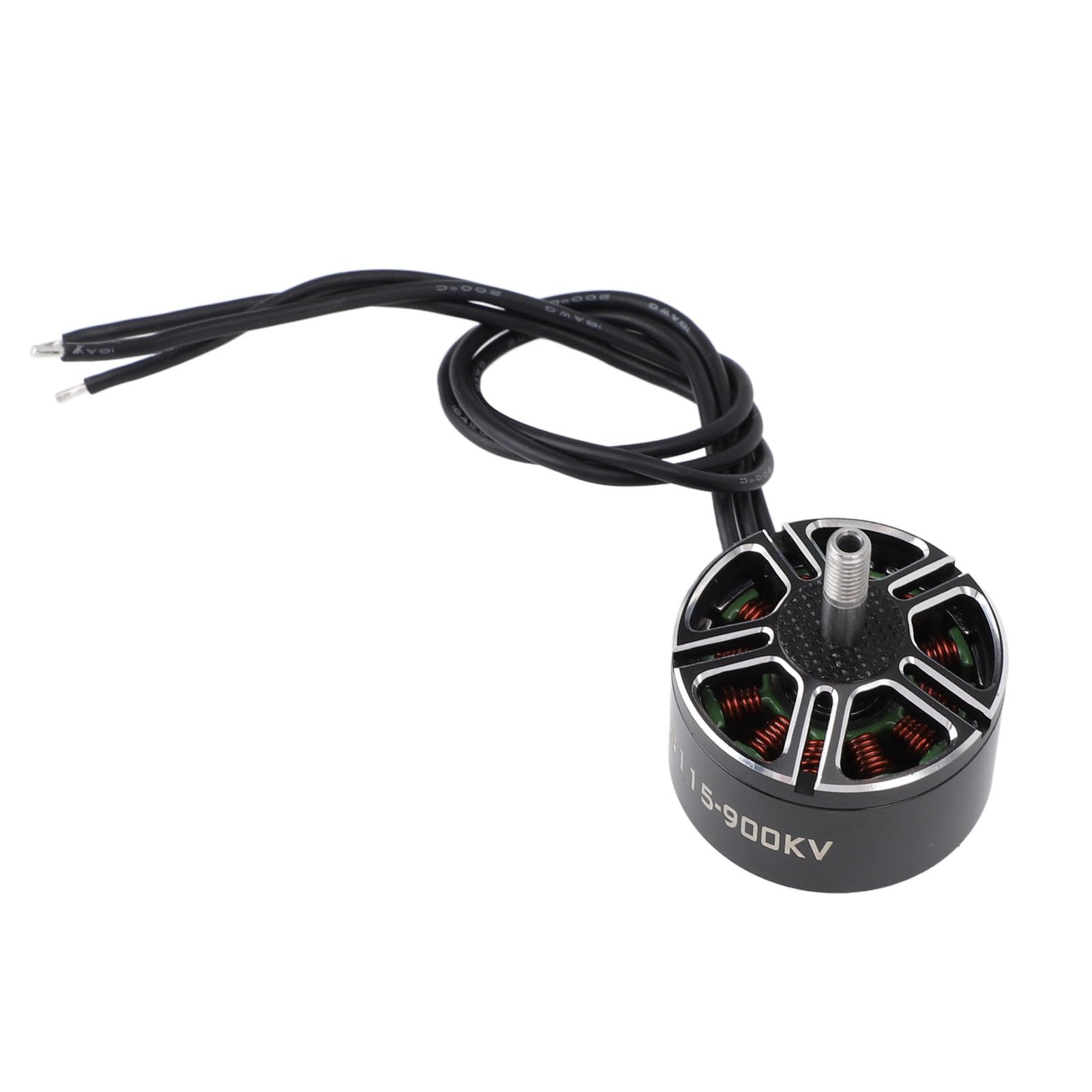 lyrlody 3115 900KV Bürstenloser Motor, Metall-RC-Motor für Schnell Reagierende Drohnen, Hocheffizienter Ferngesteuerter Rennmotor für 9 10 11 Zoll -Drohnen