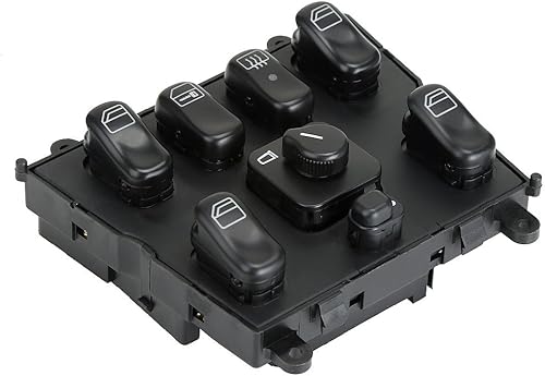eynpire 9302Power Master Ventana Interruptor Control Front Left Driver Side para Mercedes Benz ML320ML430ML55AMG ML500199819992000200120022003Seven