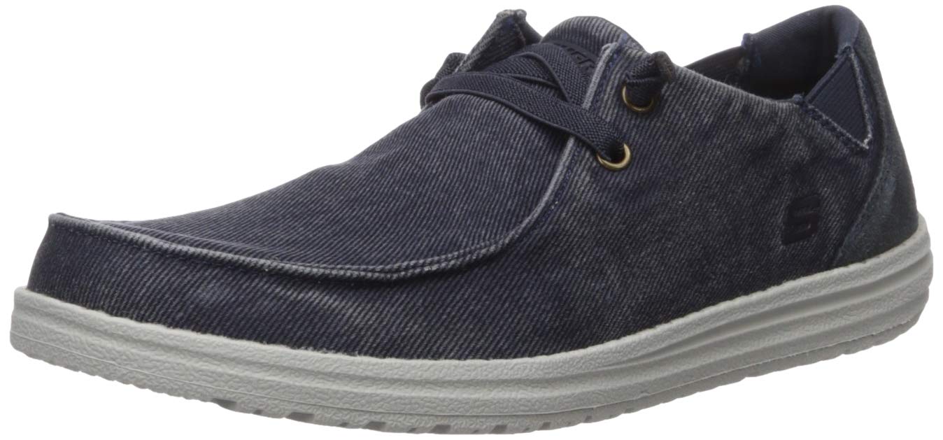 SkechersMELSON-RAYMON CANVAS SLIP ON mens Moccasin