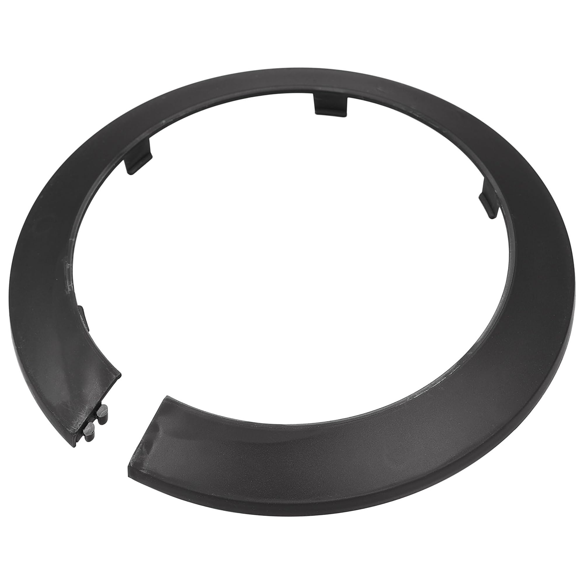 TOP-VIGOR 4pcs 110mm Pipe Cover Decoration, Click-in PP Plastic Escutcheon Pipe Collar for Water Pipe Drain Line