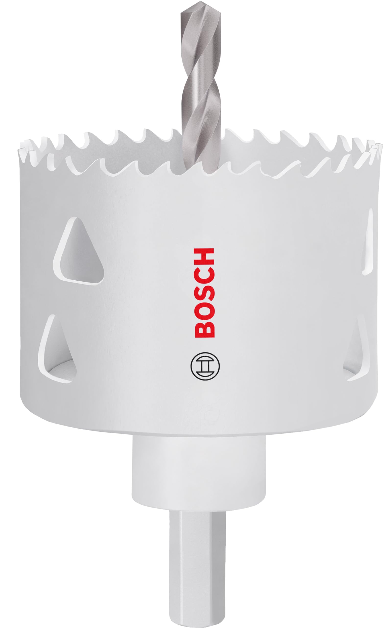 Bosch 1x Multi Material arbored Hole Saw (for Steel, Drywall, Ø 60 mm, Professional Accessory Drill Driver)
