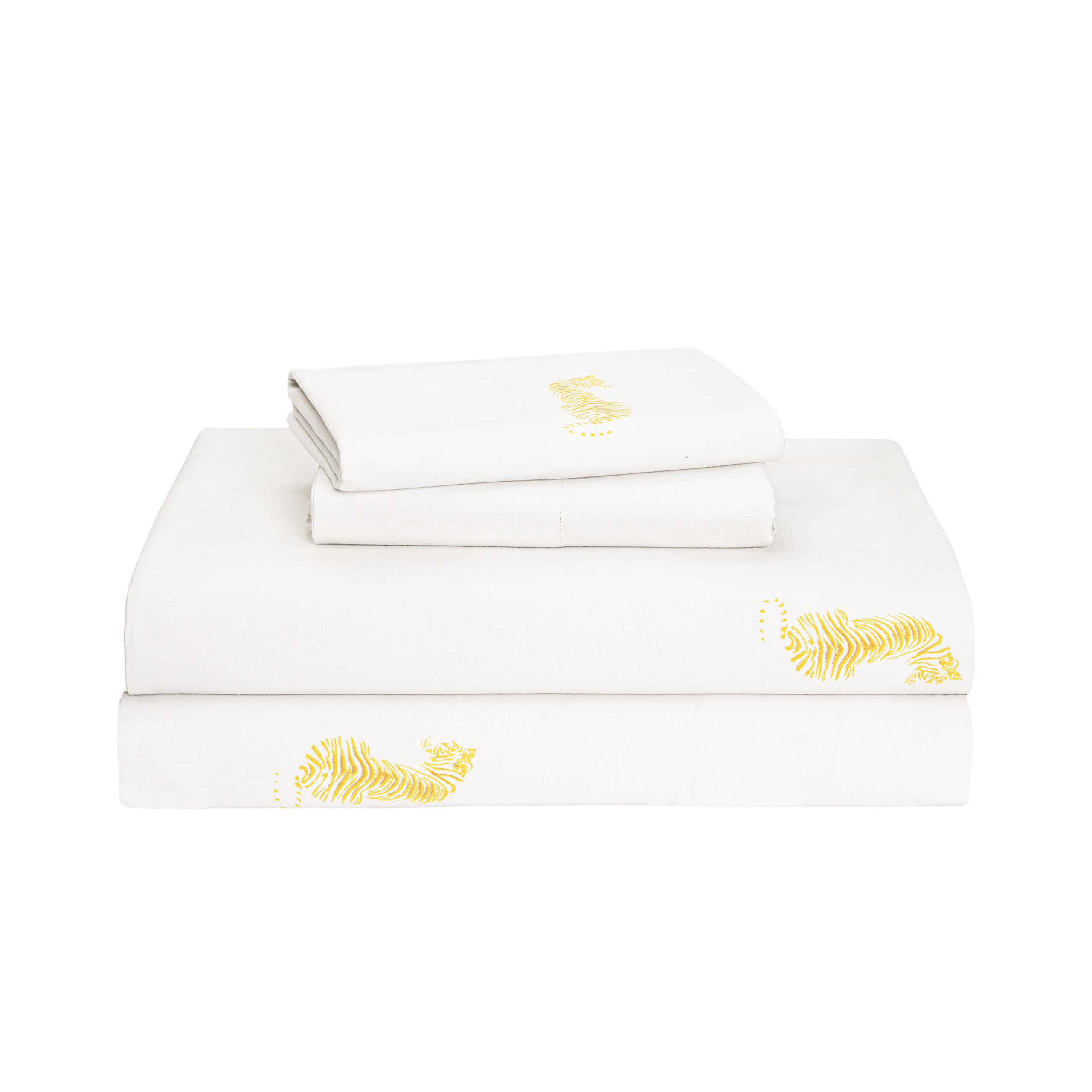 100 Cotton Sheets for Full Size Bed Soft Crispy Cooling