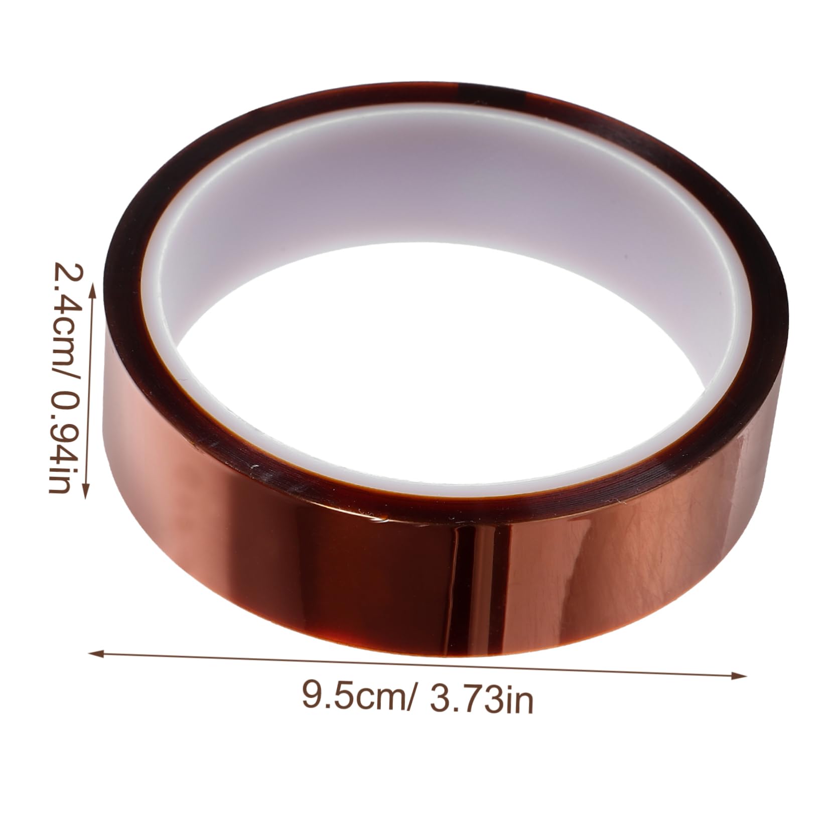 HOLIDYOYO Electronics Heat Tape Rolls High Temp Solder Masking Tape Heat Shield for Automotive