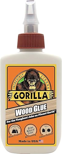 Goril La Wood Glue, botella de 4 onzas, (paquete de 1)