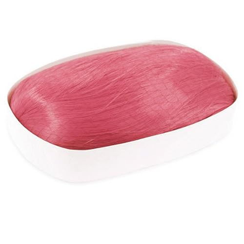 Miniatura 2 de Peluca de cosplay para mujeres con gorra peluca de 28in largo y ondulado resistente al calor de AKStor Rosado