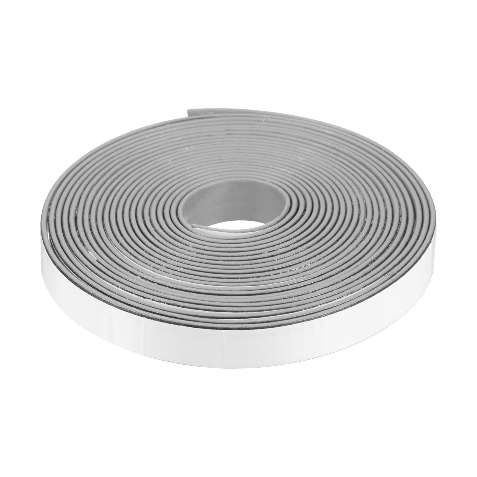 PATIKIL Smoke Fire Seal Strip, 16.4 Feet Expandable Door Seal Tape Self Adhesive Graphite Rubber Composite Material for Fire Rated Windows Steel Doors, 15mm W x 2mm T, Grey