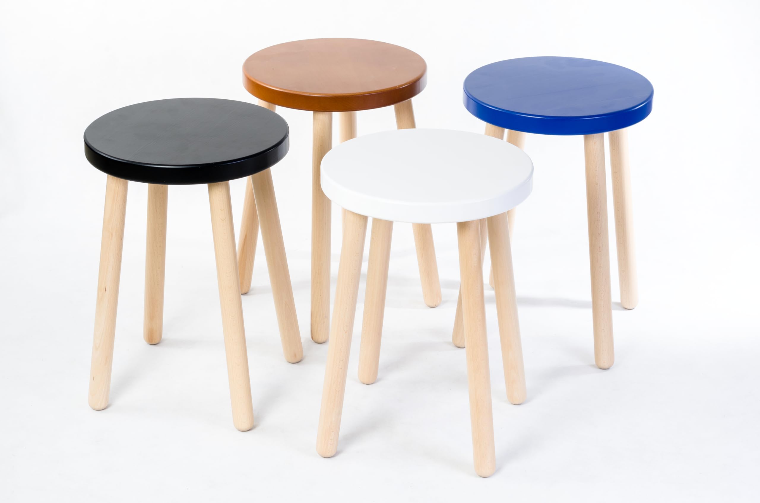 Tabouret En Bois - Petit Tabouret De Cuisine - Support Pour Fleurs En Bois - Table Basse