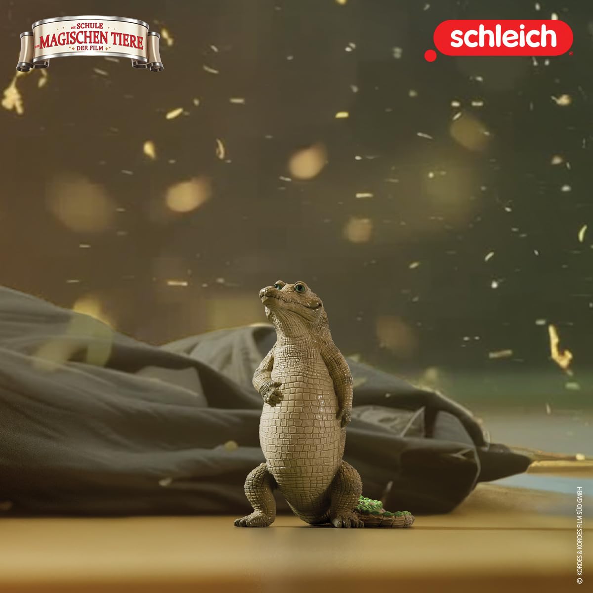 SCHLEICH The School of Magical Animals - Rick the Crocodile - Magic Animal Figurines for Kids 3+, Multicoloured, 1 - Image 2