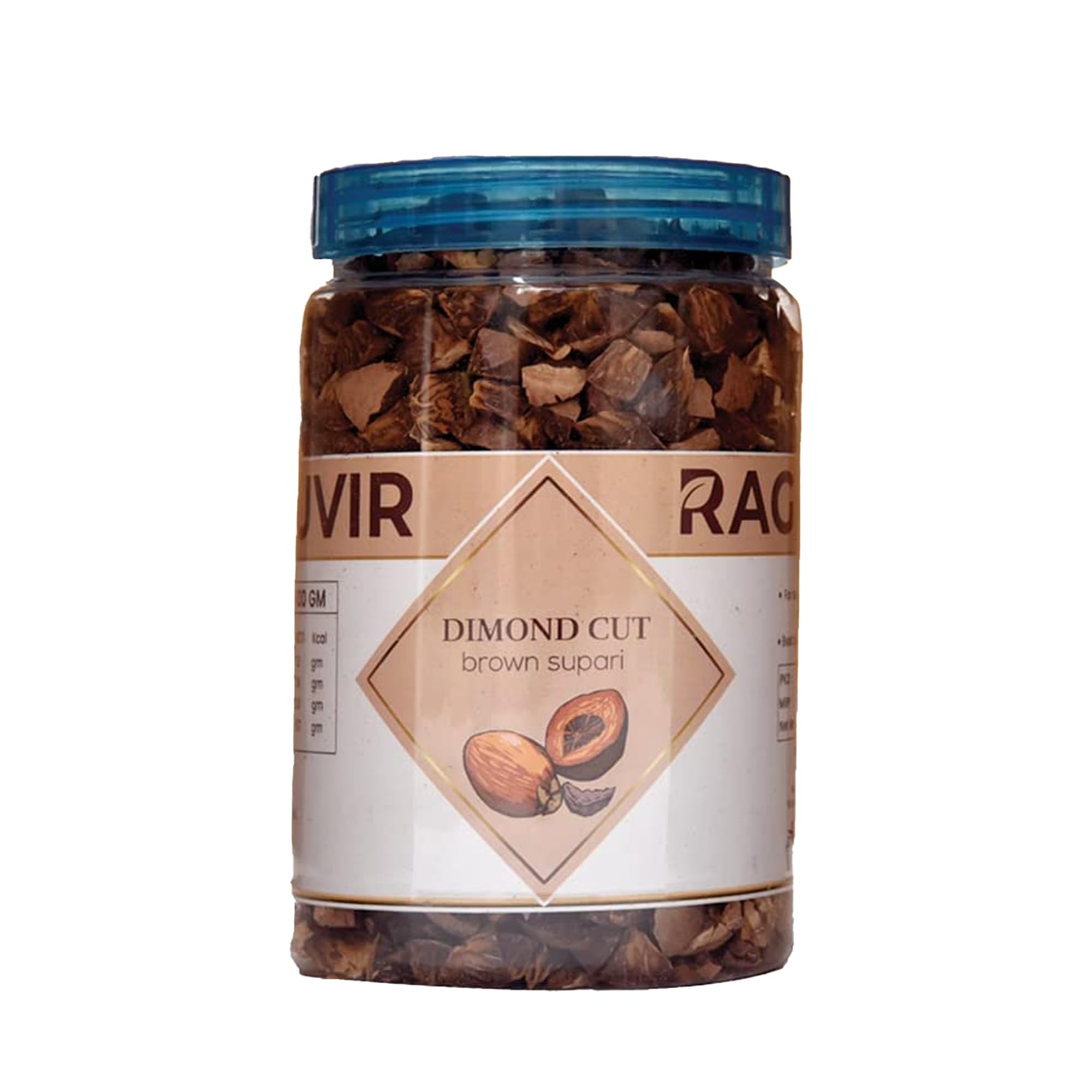 Raghuvir Diamond Cut Brown Supari | Roasted Supari Diamond Cuttting Sekel Tukda Supari Mouth Fresheners Betel Nut Areca Nut Tukda Sopari | 400 gm (Pack of 1) (B09NYD8468) Amazon Price History, Amazon Price Tracker