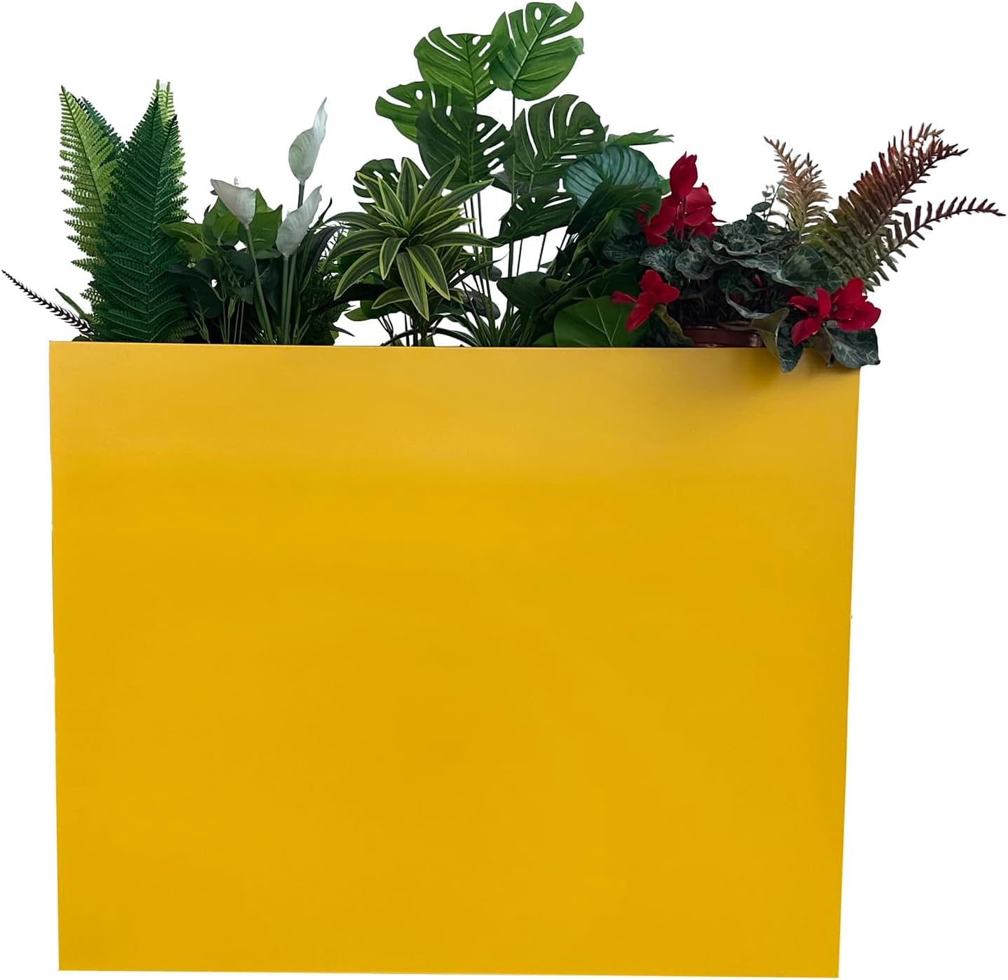 MinCHI257 38 Metal Rectangular Planter Box