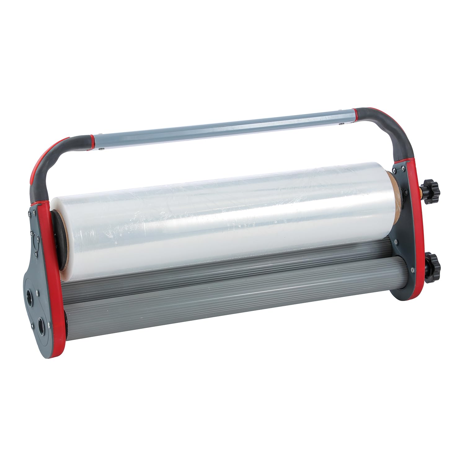KATSU Tools Manueller Stretchfolienspender – einstellbare Spannung, Kartonpalettenverpackung, Handwickelmaschine, 1 x Rolle 3 kg Folie im Lieferumfang enthalten