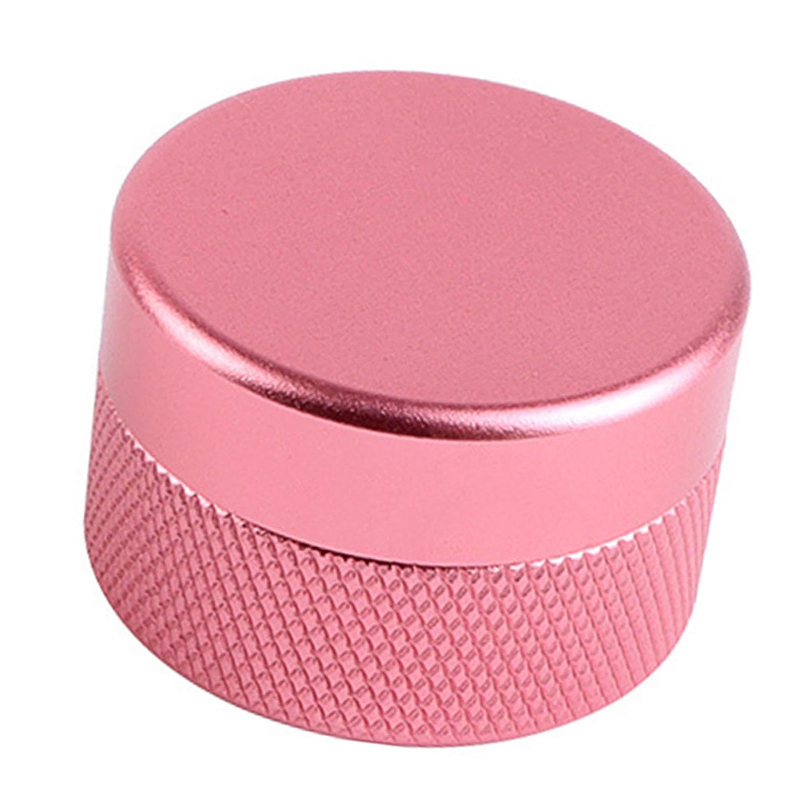 Menolana Billiard Chalk Storage Box Chalk Holder Protector Round Multifunctional Organizer Chalk Tip Case Accessories for Sports, Pink