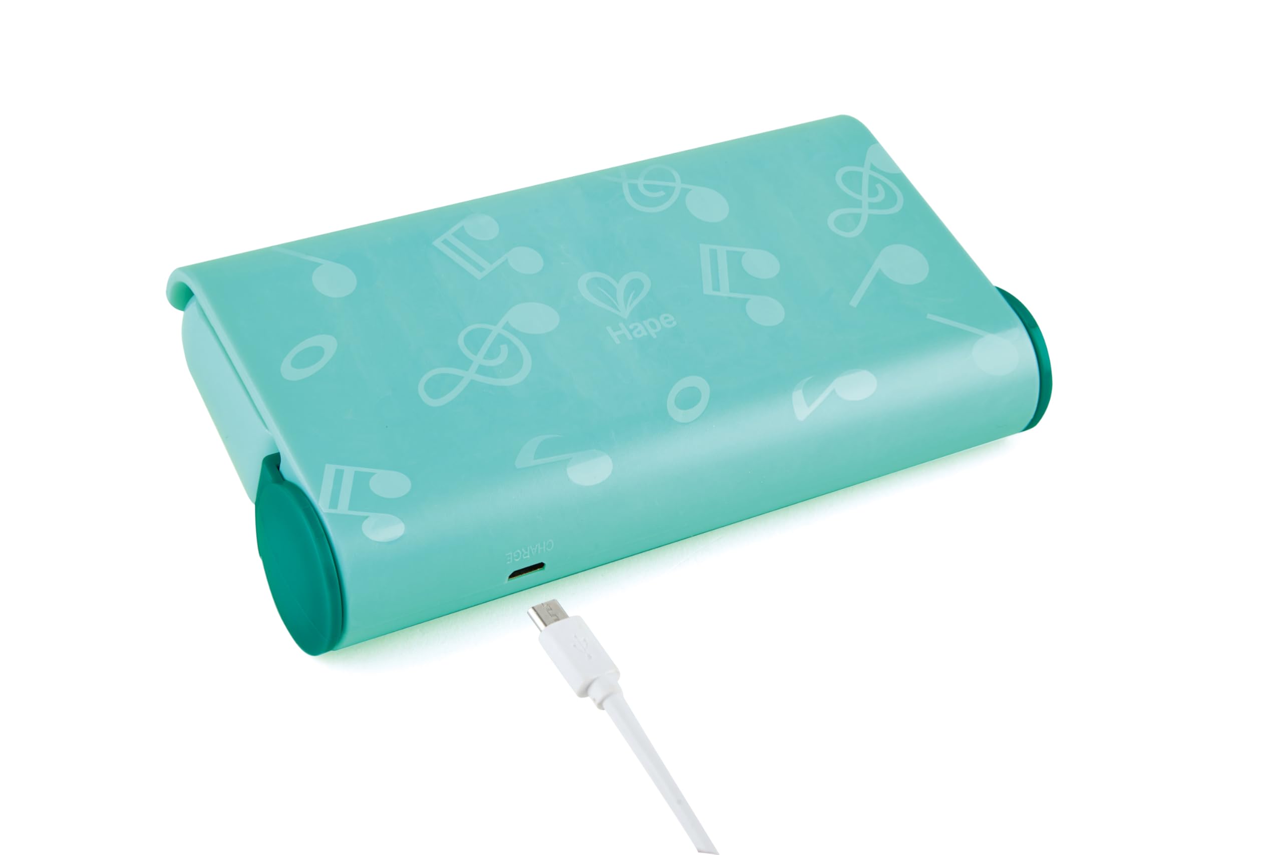 Hape Leuchtende Lern-Harmonica - Mundharmonika Musikspielzeug mit Licht für Kinder, Lerninstrument, fördert musikalische Früherziehung, Rhythmus, Motorik und Kreativität, für Kinder ab 3 Jahren