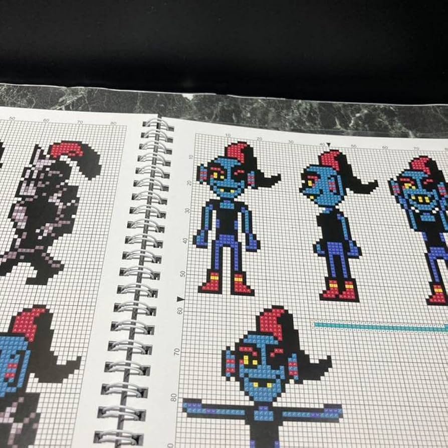 Amazon.co.jp: Undertale アンダーテール クロスステッチ 本 : おもちゃ