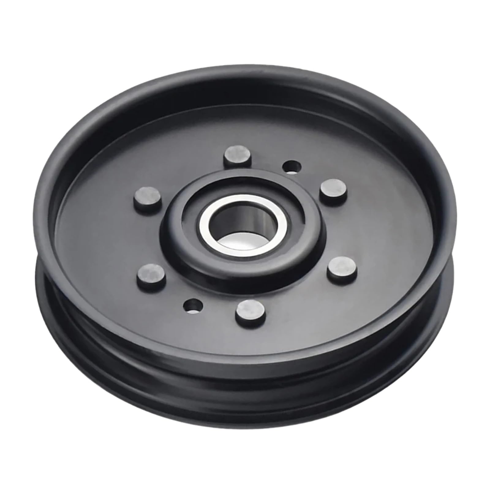 Polea tensora Plana for cortacésped N, diseñada for Adaptarse a Varios Modelos, incluida la compatibilidad con los números de Pieza AM37249 y AM107468. Reemplazo de polea de cortacésped