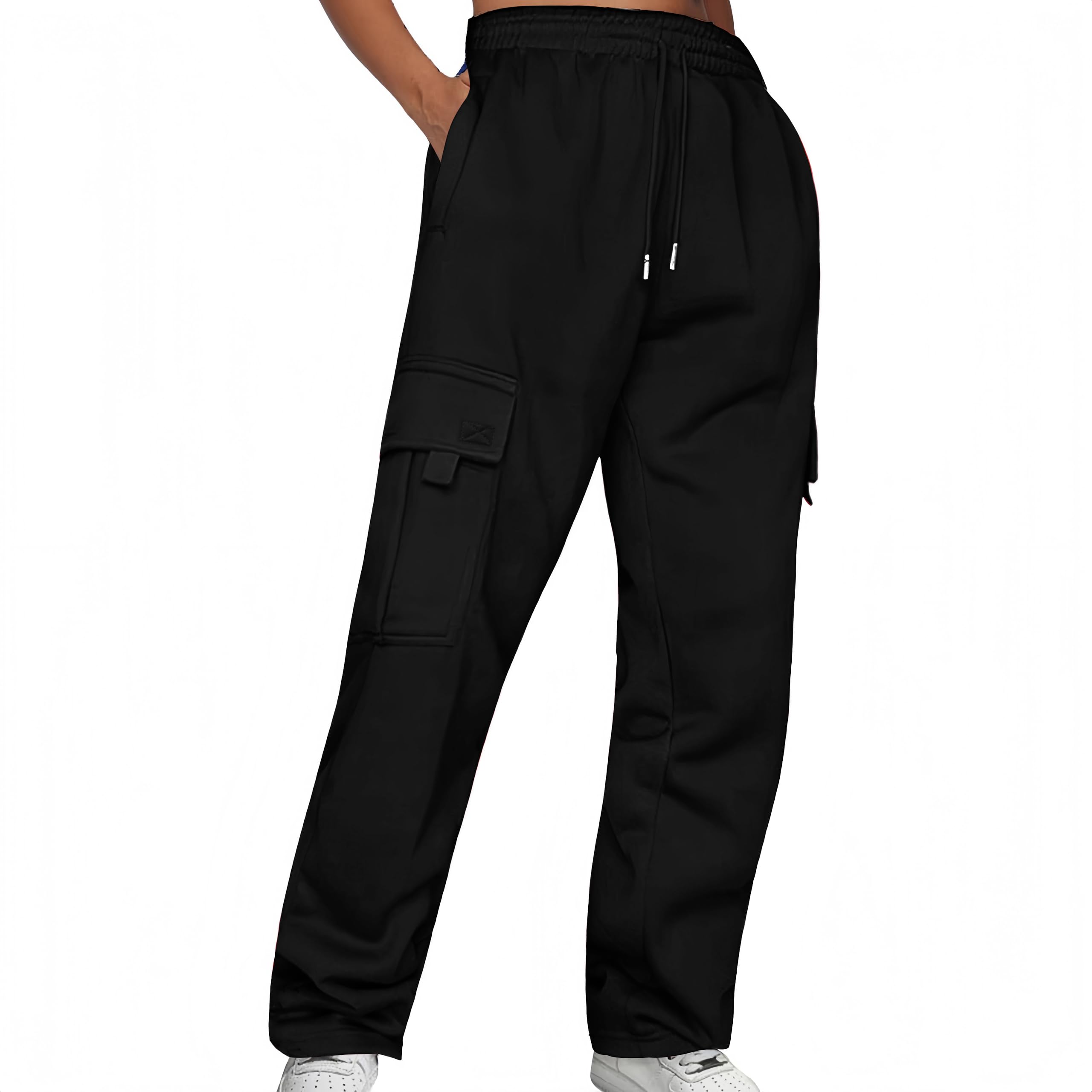 Jogginghose Herren Cargohose Fashion Casual Freizeithose Leichte Elastische Taille Baggy Trainingshose M-3XL