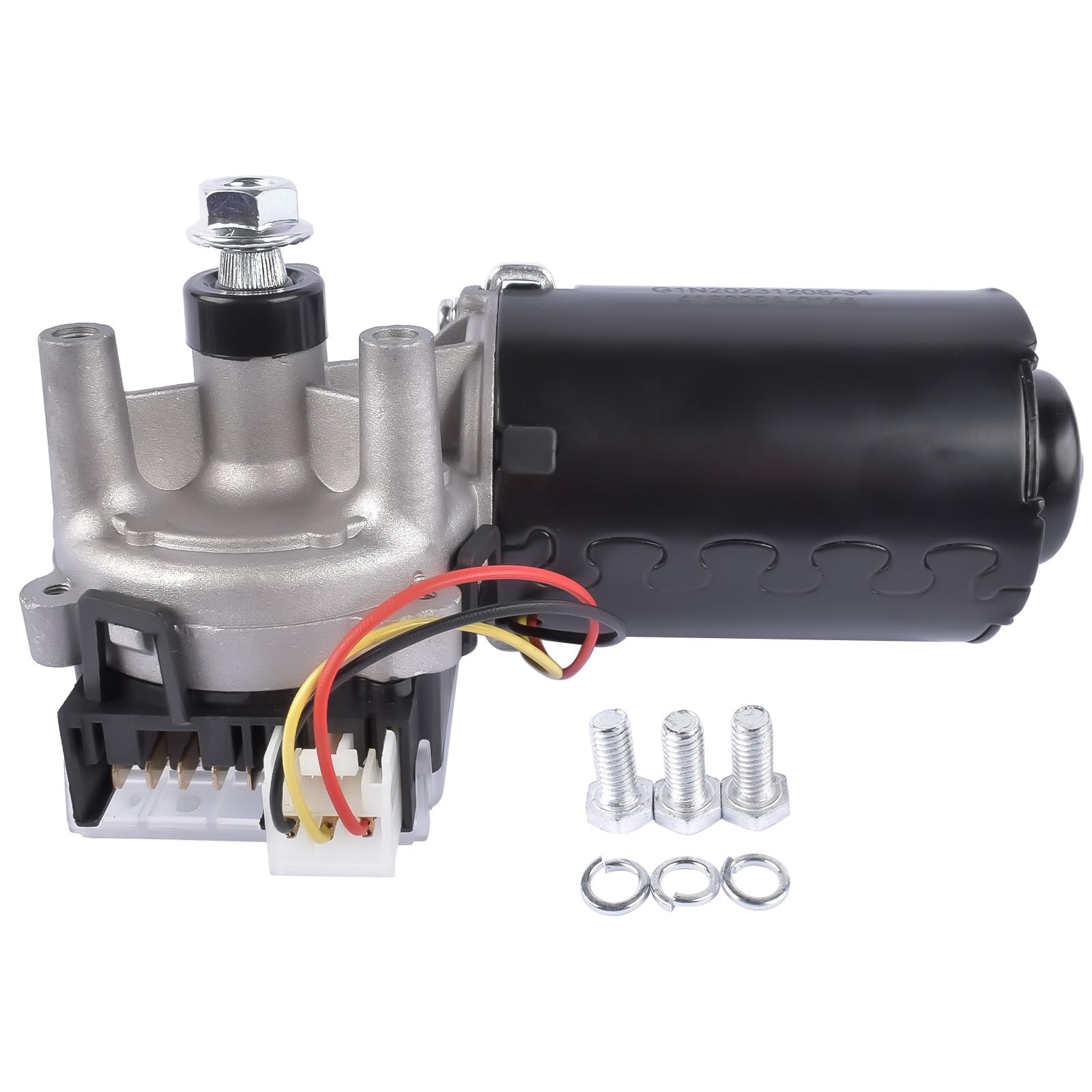 Motor del limpiaparabrisas delantero compatible con J5 C25 Express 1000/1500/1800 Ducato 1981-1994 Punto 176 1993–2000 Croma 154 1985–1996# 0009943879 9943879 9948307 7732823 7750185 7793829